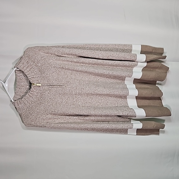 Karen Scott Woman 1/4 Zip Sweater Sz 3X - Picture 1 of 5